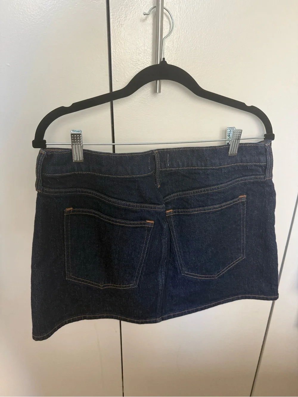 Abercrombie Dark Blue Denim Mini Skirt